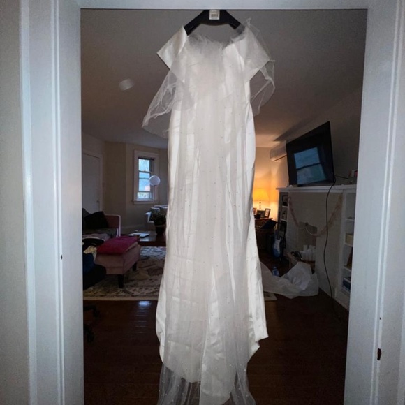 Classic and timeless Eva and Lendel Jess dress size 8-10 minimal alterations - Picture 6 of 8